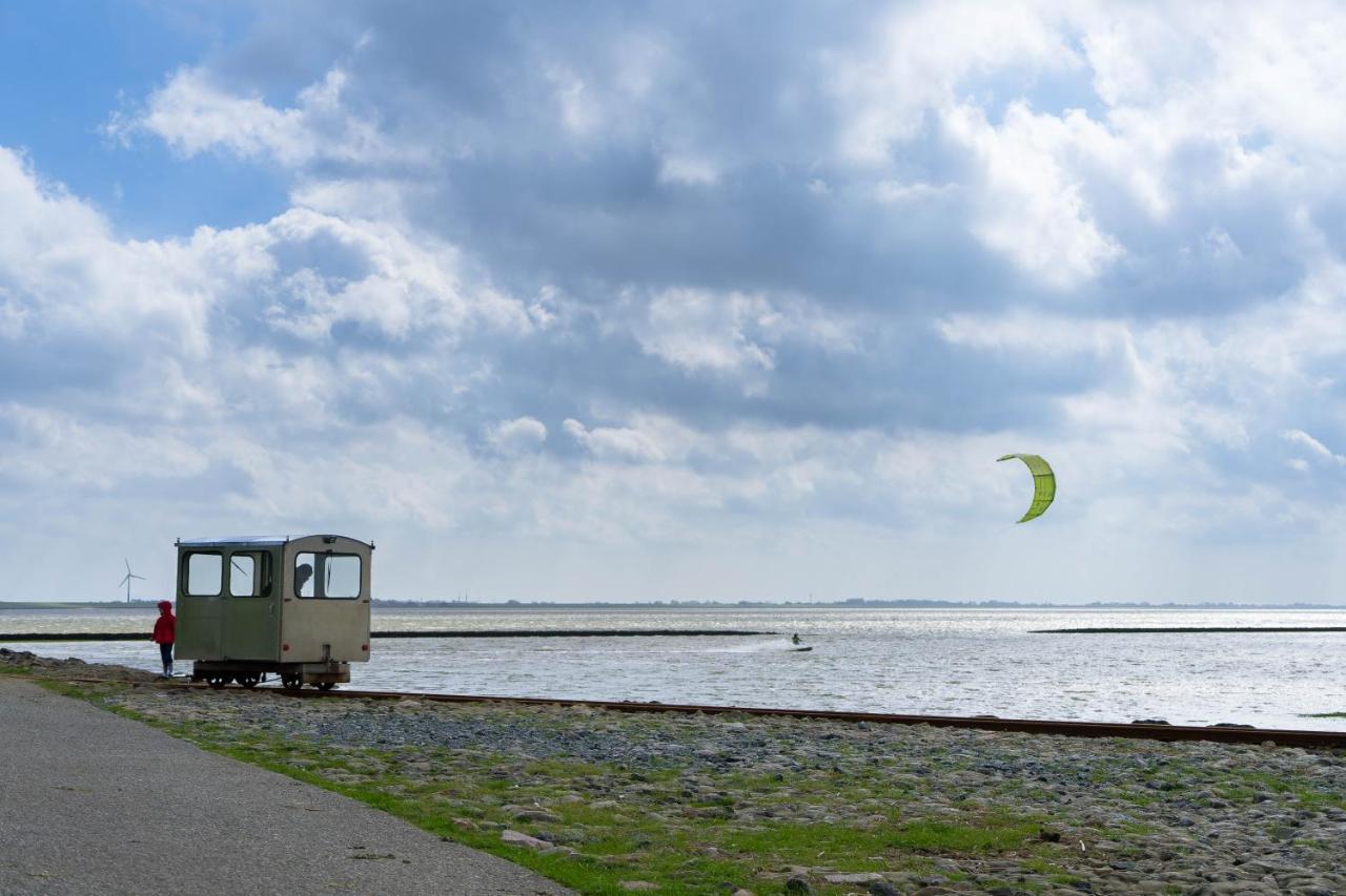 Ferienwohnung Hallighafen เบรดชเตดท์ ภายนอก รูปภาพ